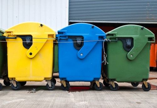 Garden waste being responsibly disposed of