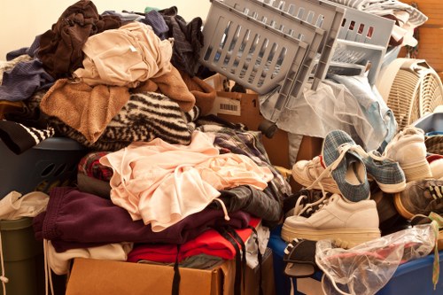 Complete home clearance process in action