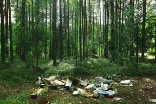 Eco-friendly disposal methods during flat clearance in Ickenham